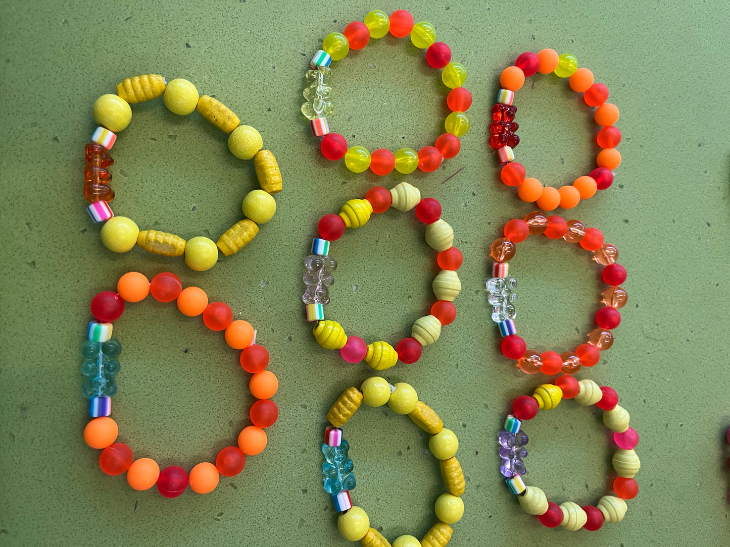 Gummy bear bracelet