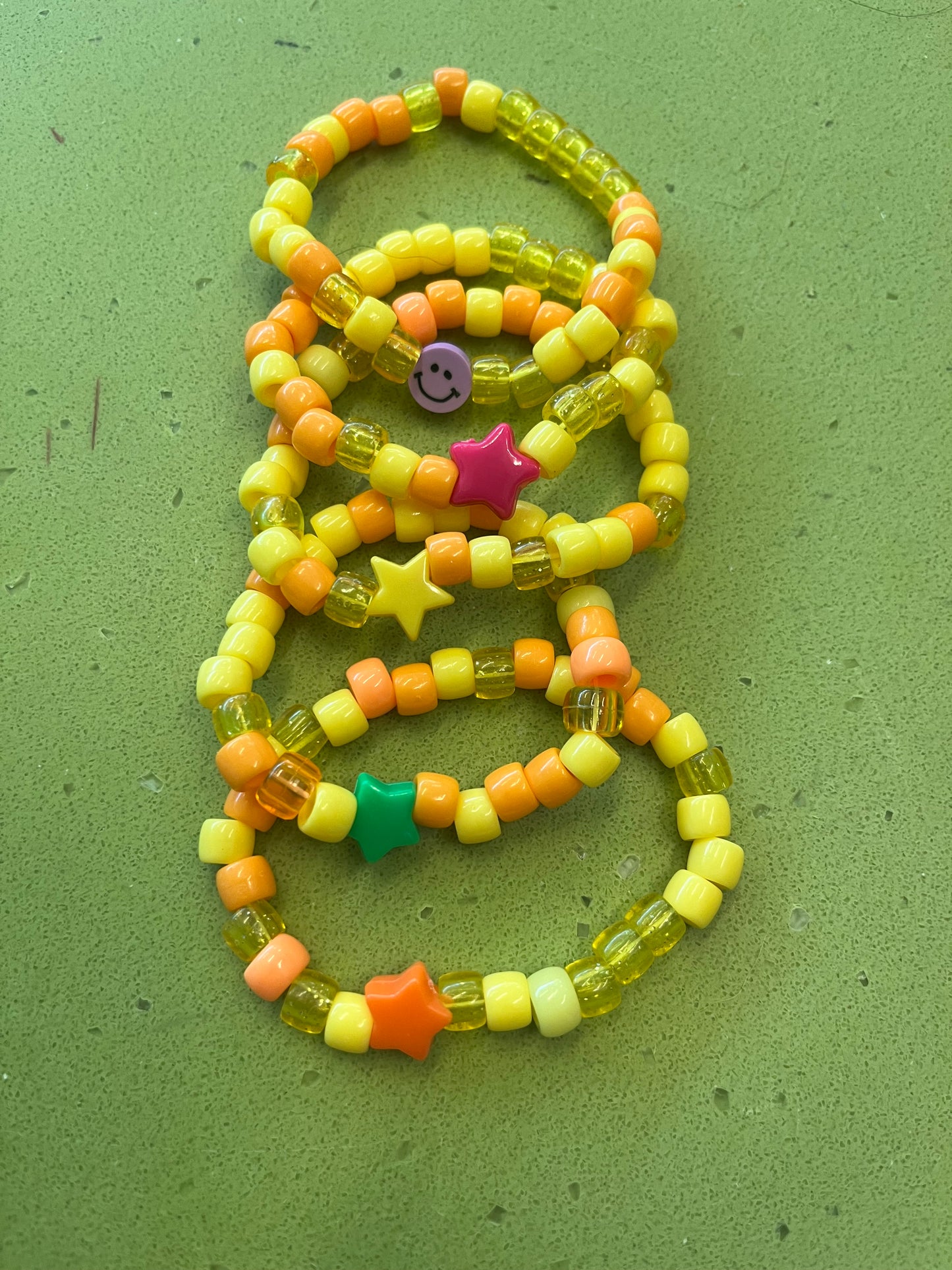 Single bracelets bigger beads