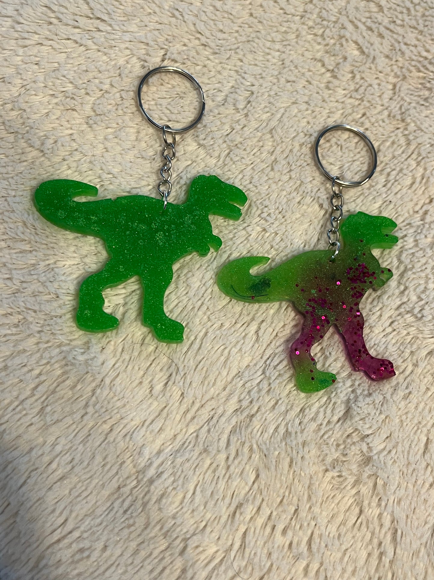 Dino keychain