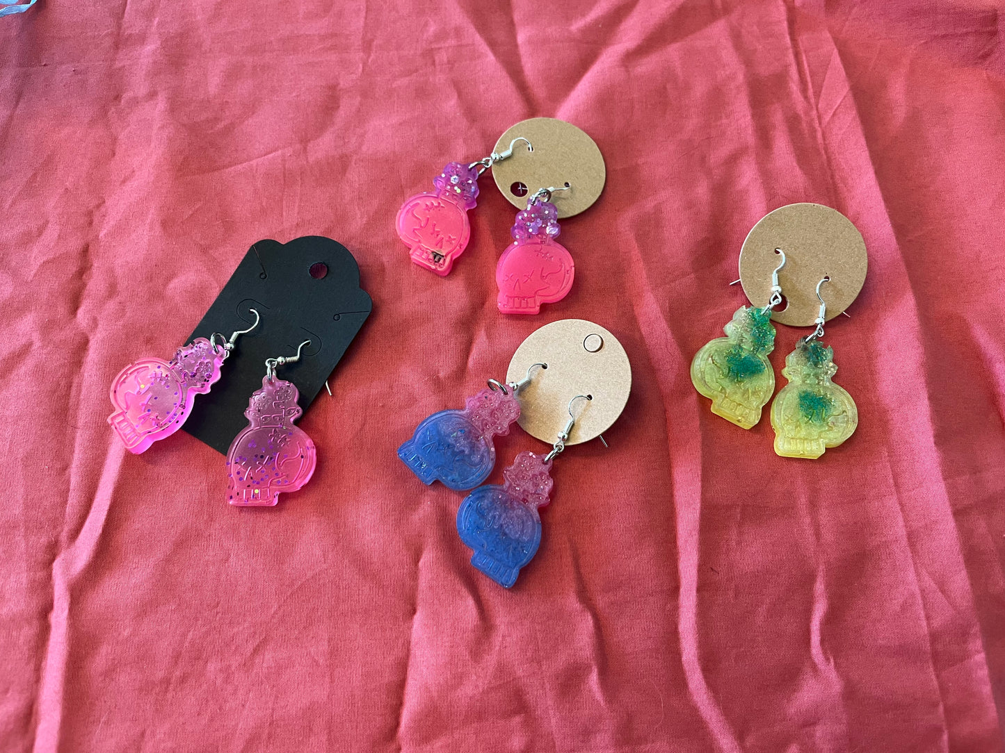 Skull earrings