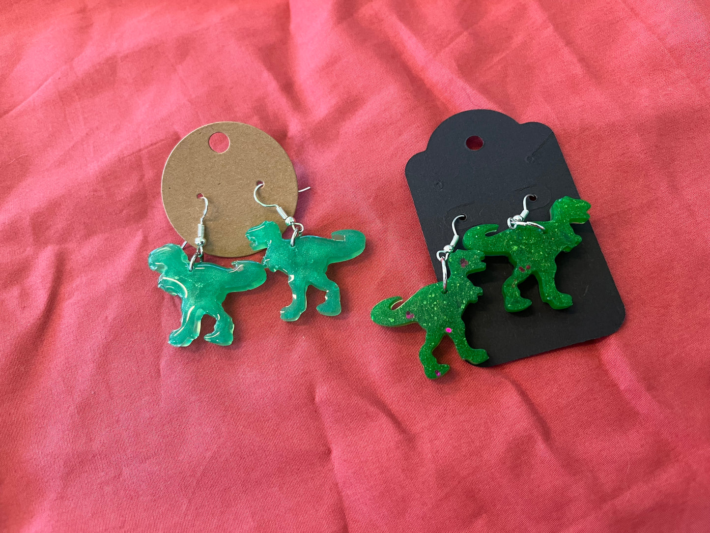 Dino earrings