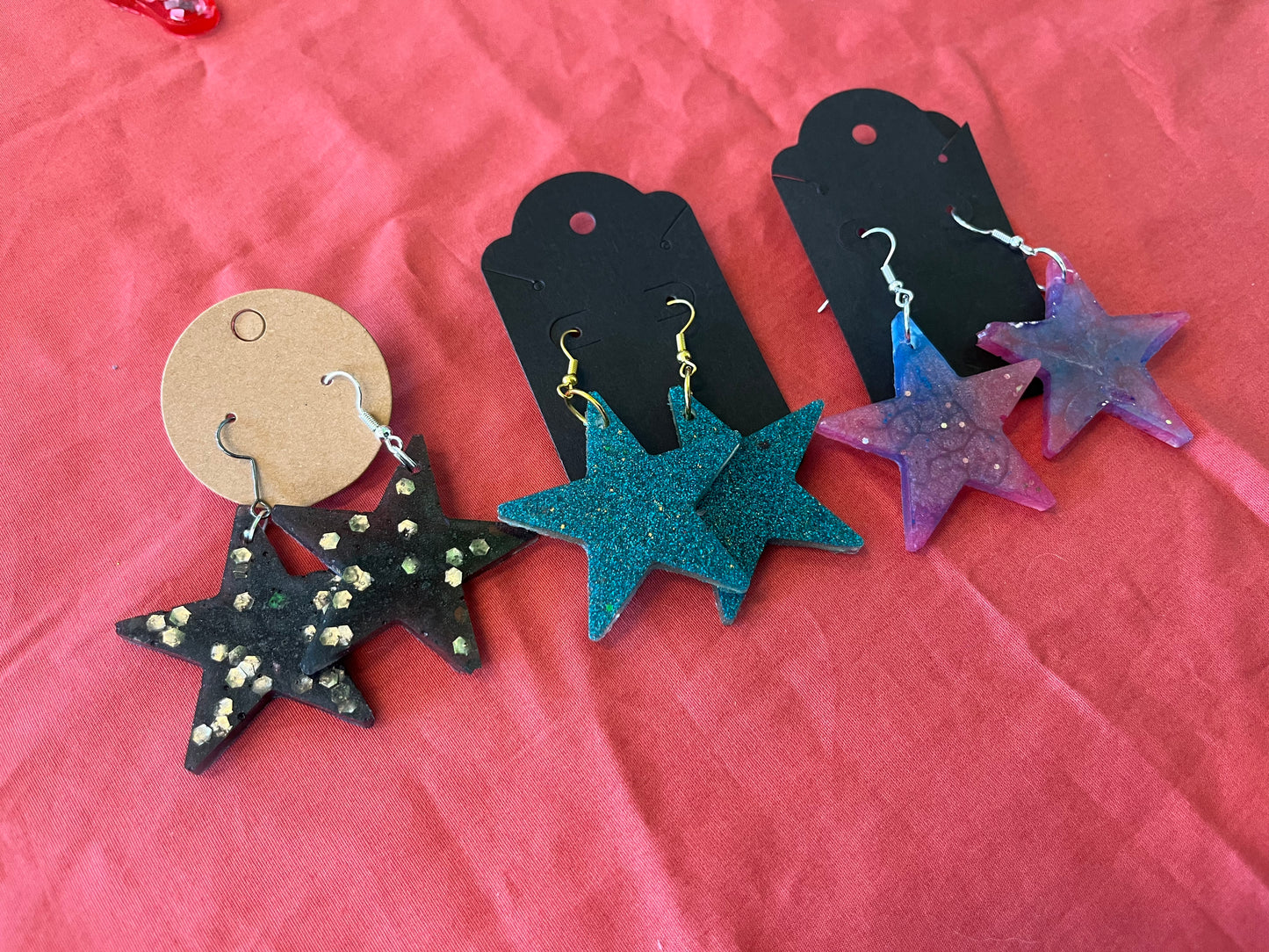 Star earrings