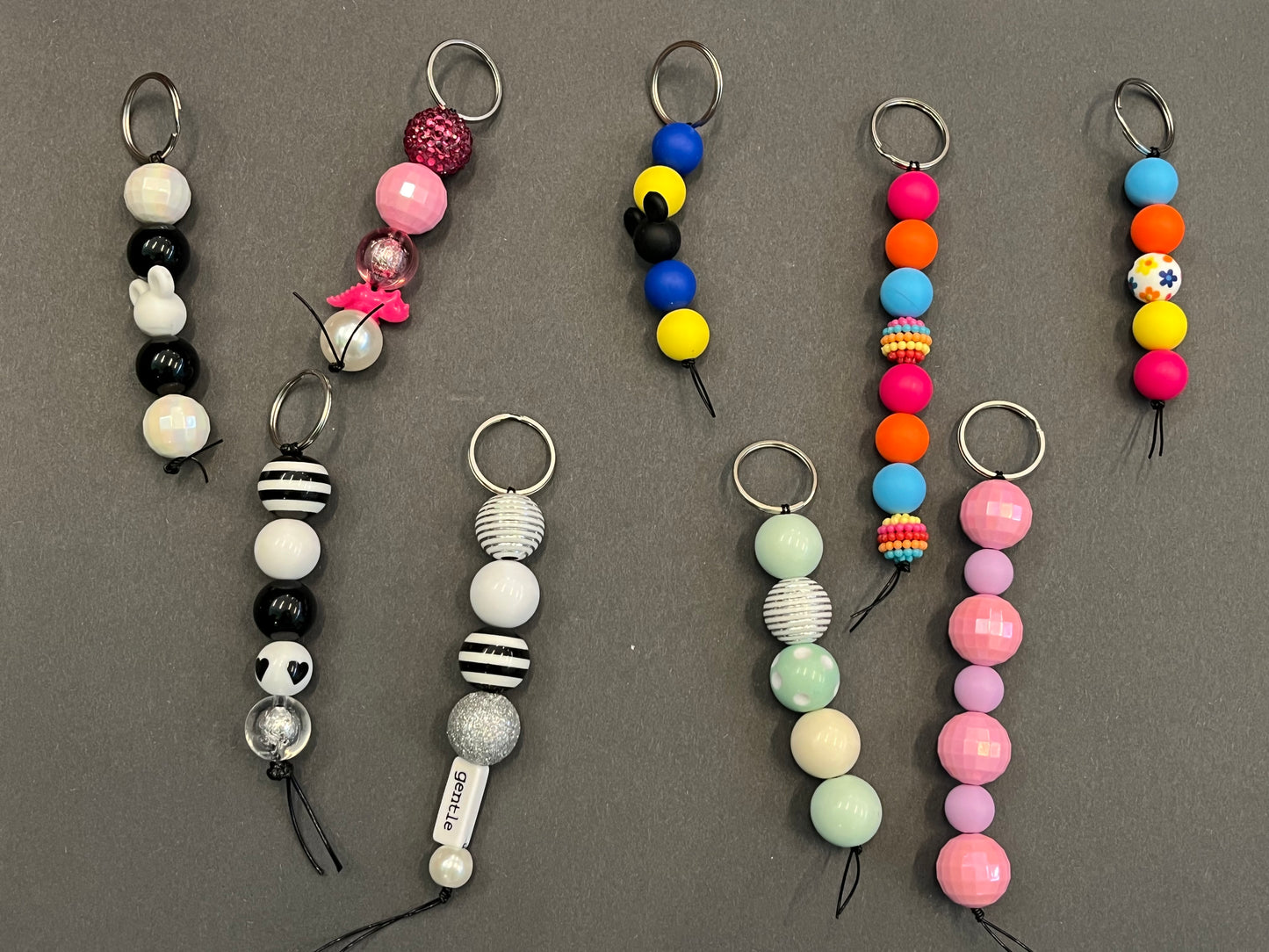 Beaded keychains-b1