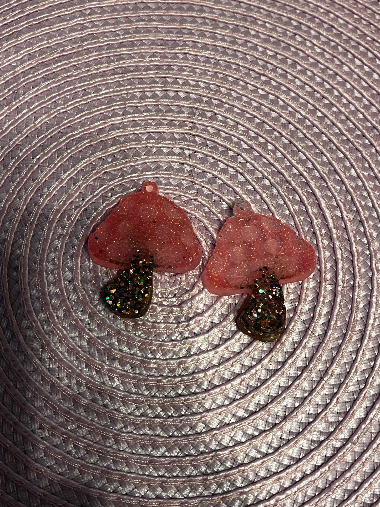 Mushroom earrings