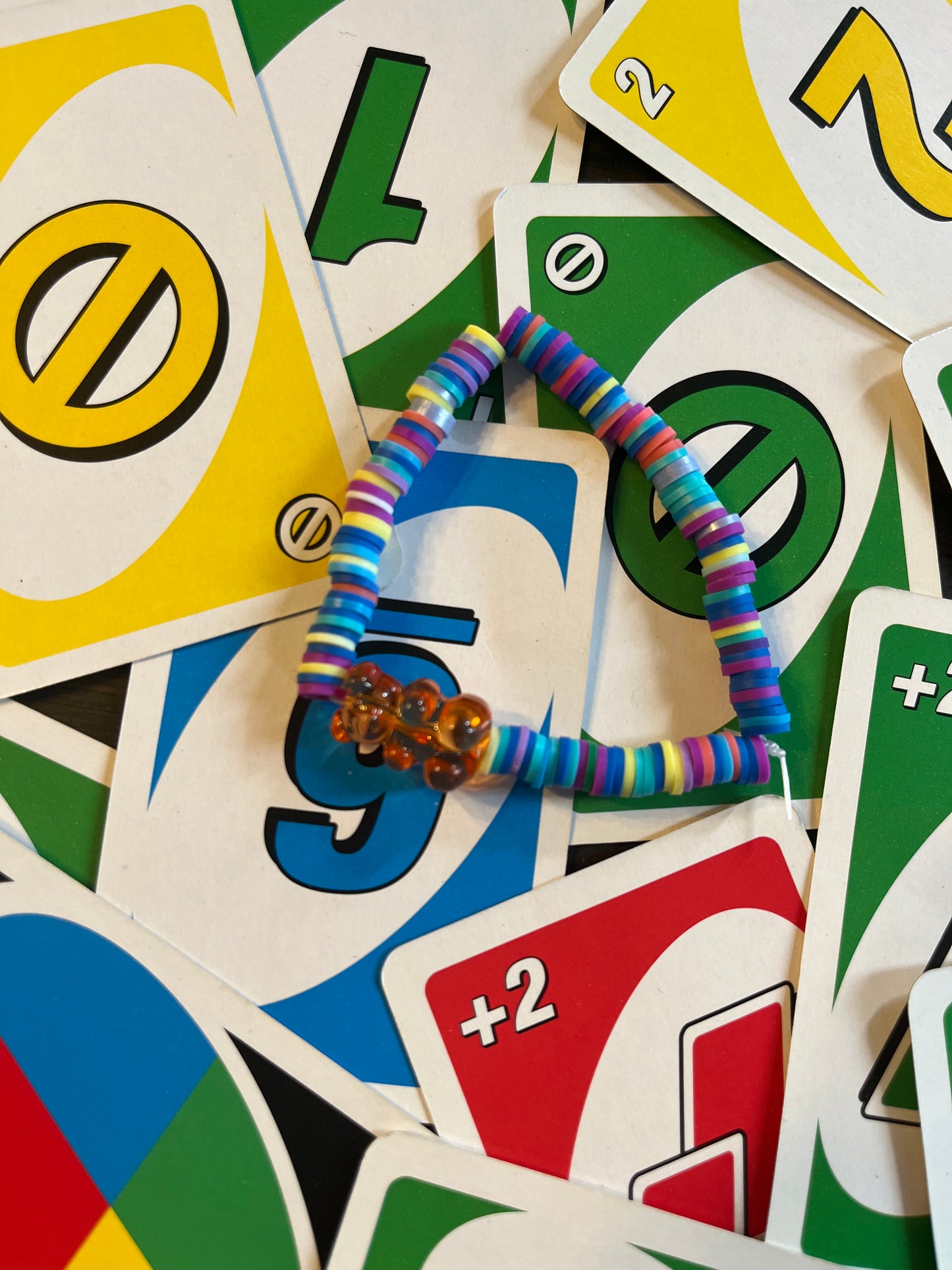 UNO challenge bracelets