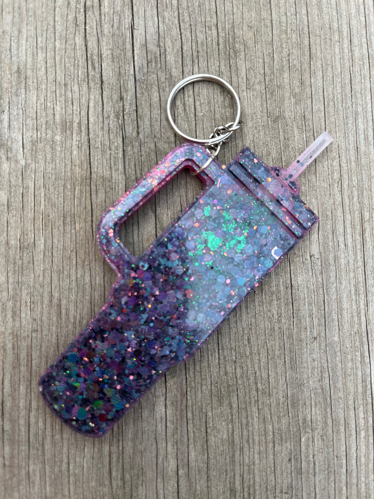Large cup keychain