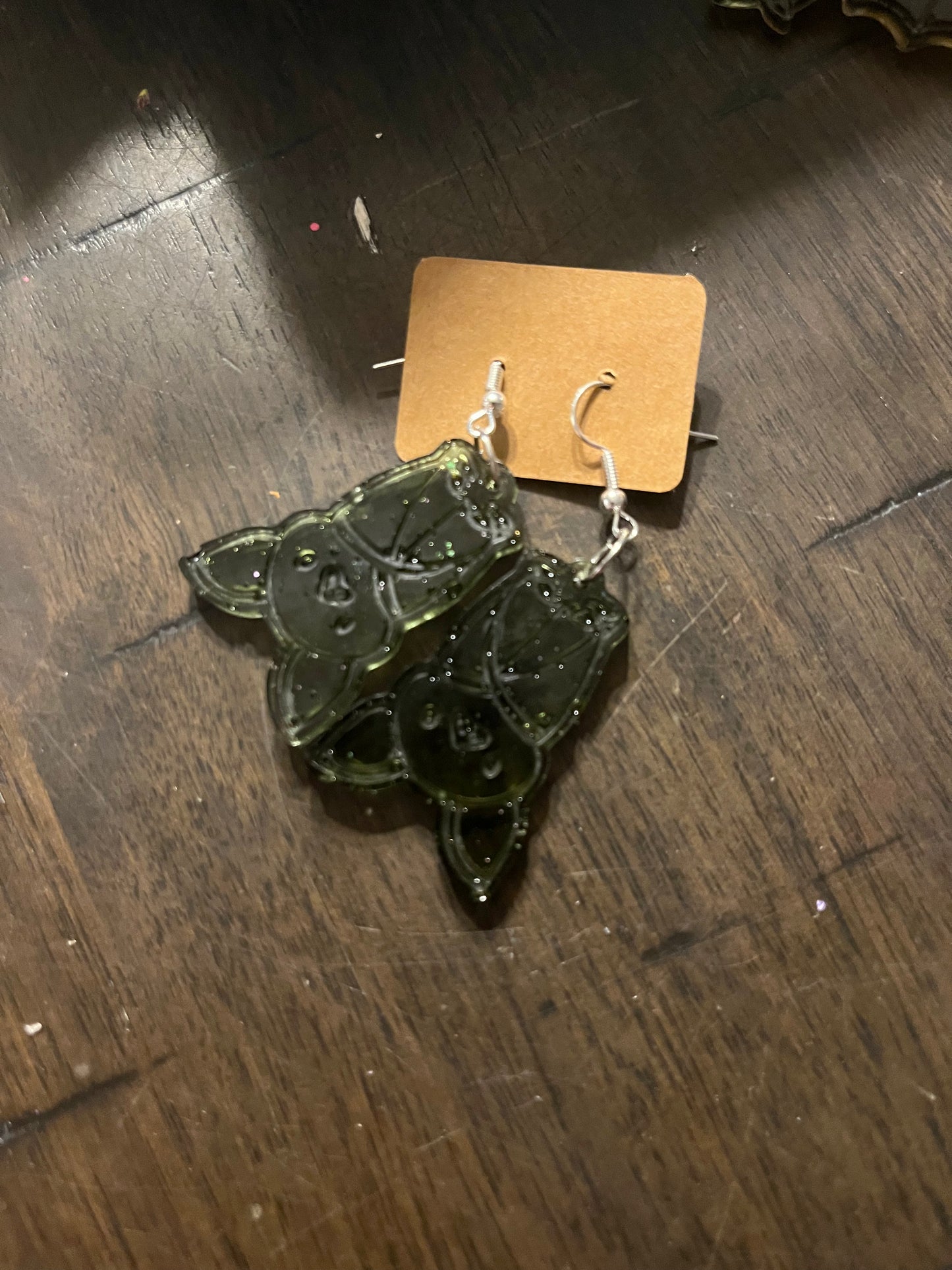 Bat earrings