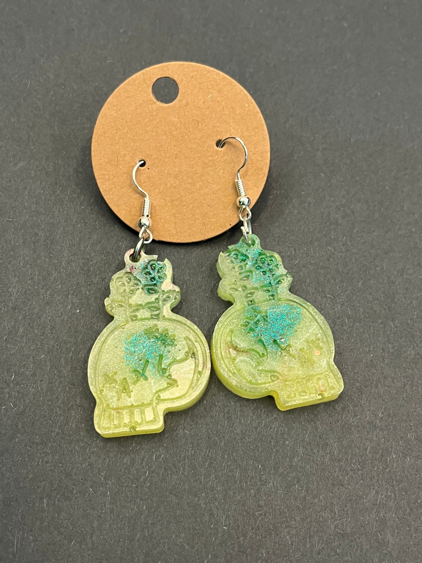 Skull earrings