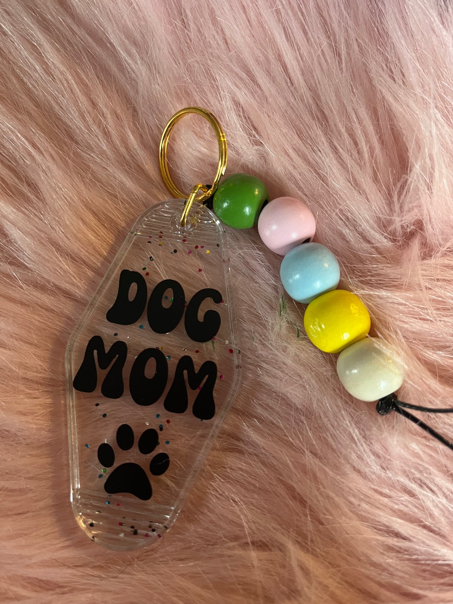 Motel keychains