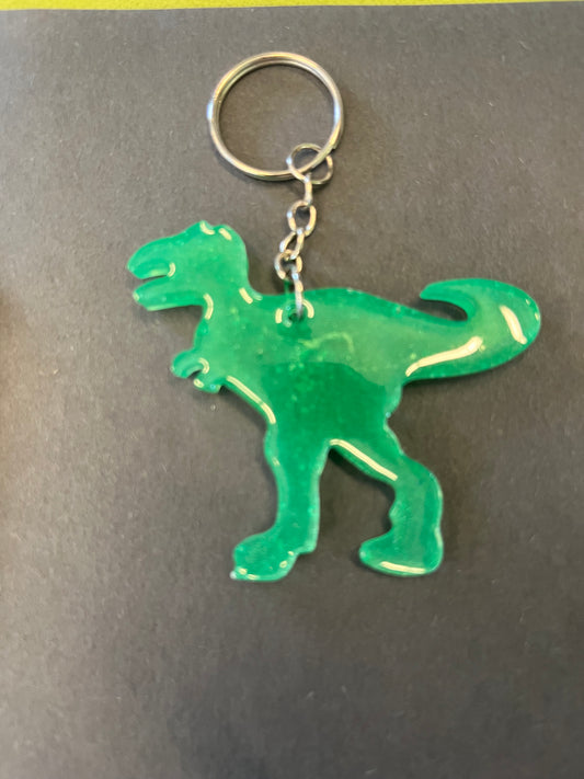Dino keychain