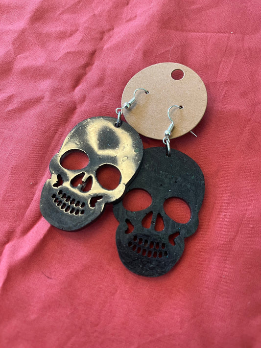 Skull earrings