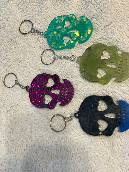 Skull keychain