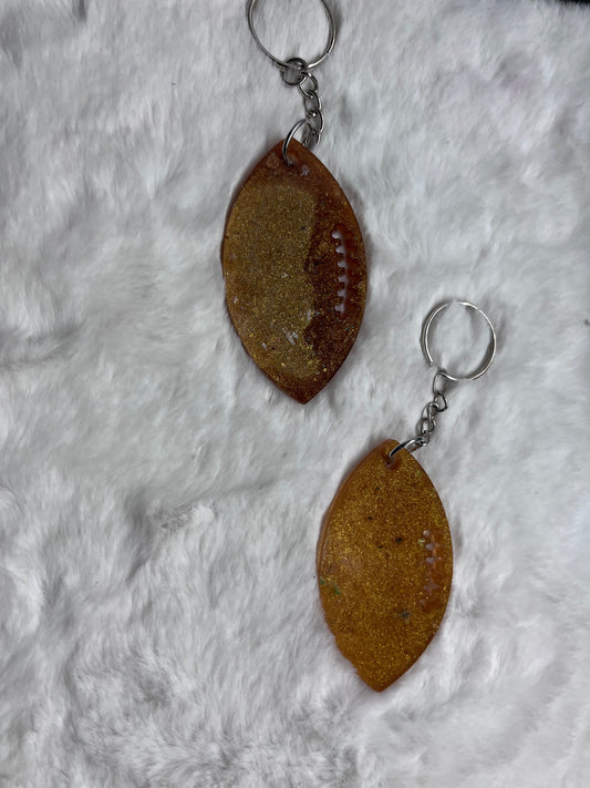 Football keychain