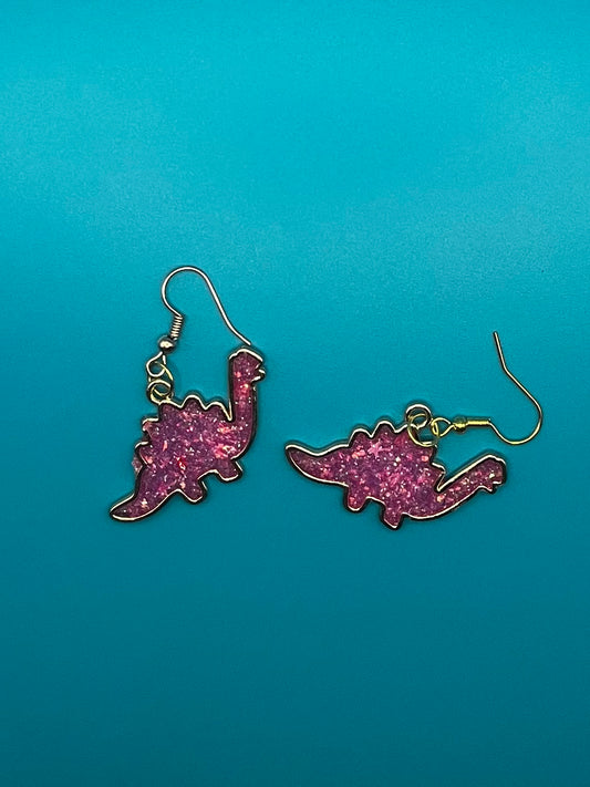 Dino earrings