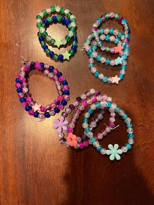 Sparkle gem bracelets