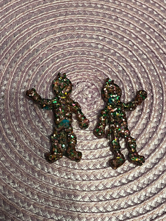 Skeleton earrings