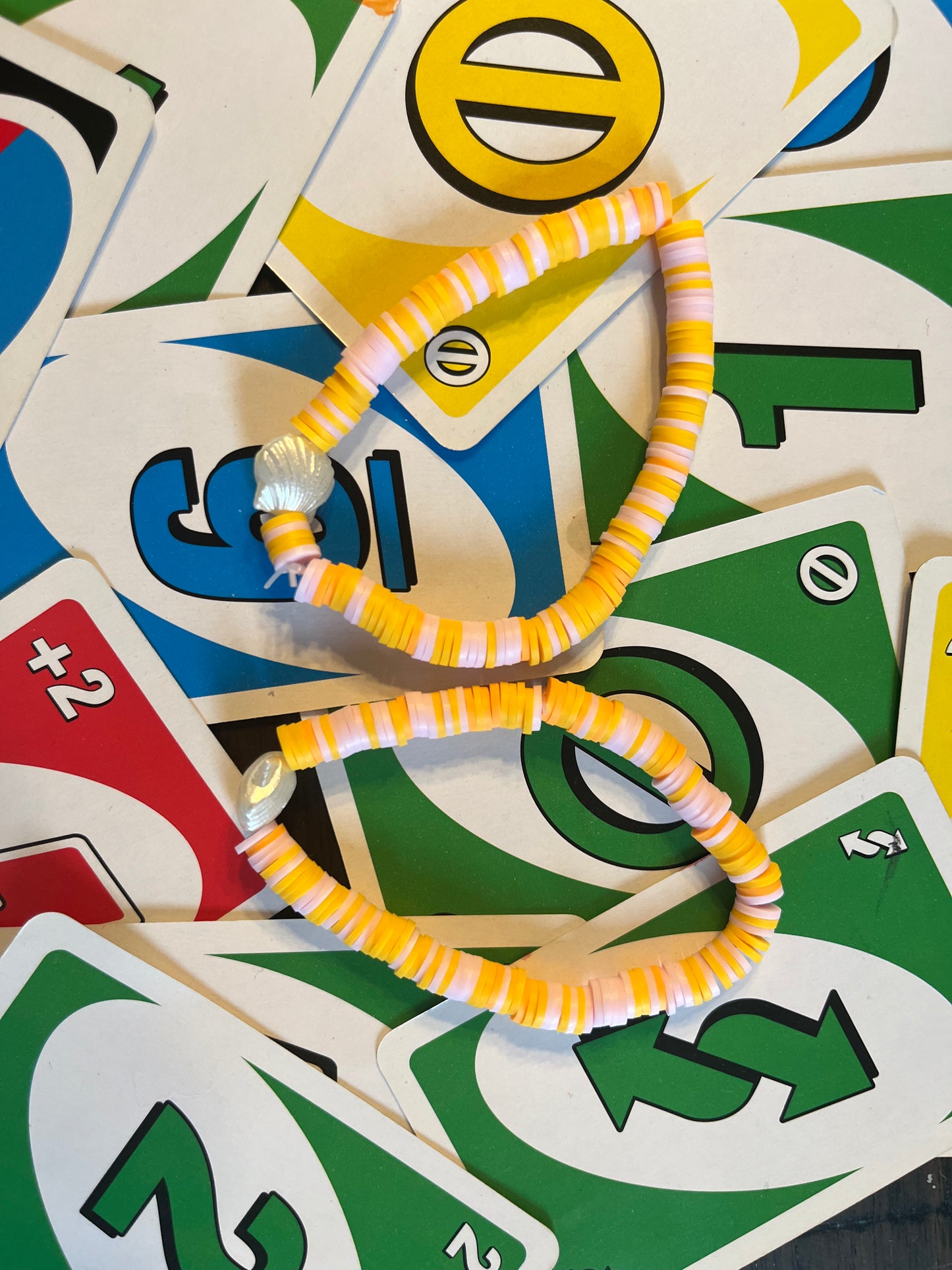 UNO challenge bracelets