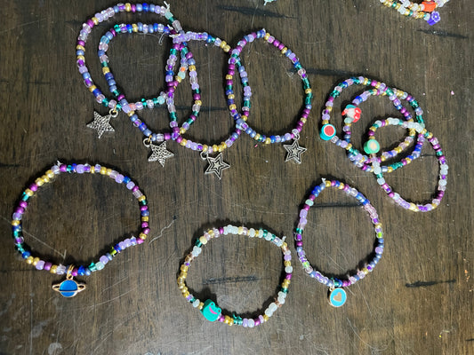 Purple bracelet